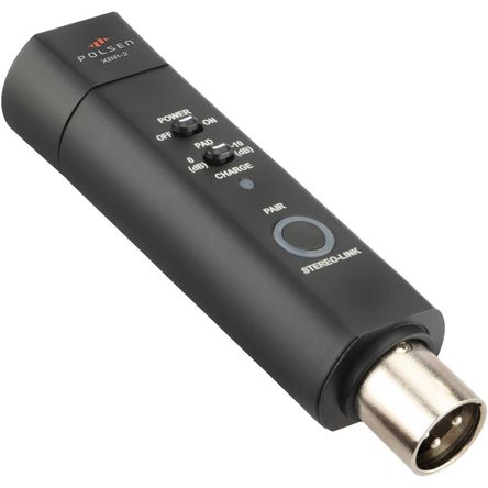 Receptor de Audio Bluetooth Polsen XBR-2 con Salida XLR y Batería Recargable de 10 Horas 1782025-REG