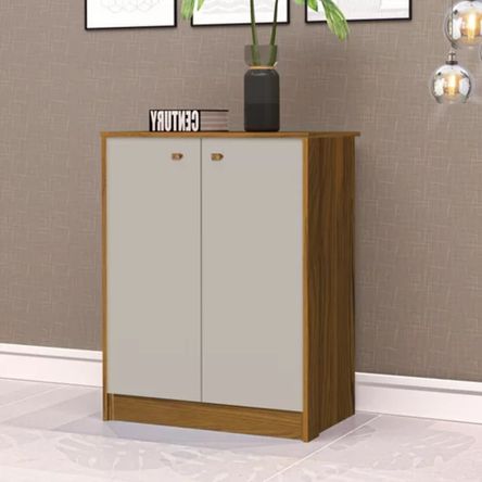 Aparador recibidor Clásico 2 puertas Belagio color Blanco/Duna TU MESITA Aparador recibidor Clásico 2 puertas Belagio color Blanco/Duna TU MESITA