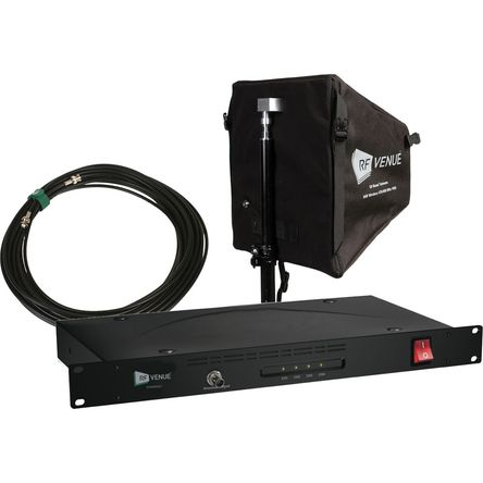 RF Venue COMBINE4 - Combinador de Antenas de 4 Canales con Antena CP Beam y Paquete de Cables 1049156-REG RF Venue COMBINE4 - Combinador de Antenas de 4 Canales con Antena CP Beam y Paquete de Cables 1049156-REG