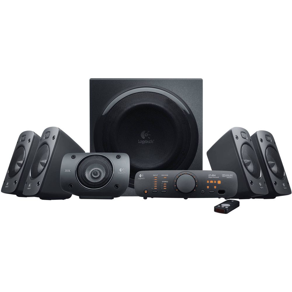 Sistema de Altavoces Logitech Z906 5.1 Surround Sound 788267-REG Sistema de Altavoces Logitech Z906 5.1 Surround Sound 788267-REG