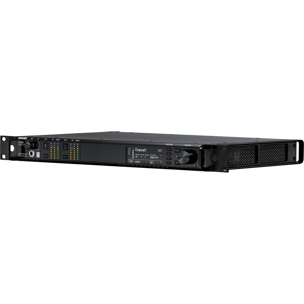 Receptor Inalámbrico Shure AD4D-NP Axient Digital de Dos Canales - Alta Gama para Eventos Mayores, 1 1345597-REG Receptor Inalámbrico Shure AD4D-NP Axient Digital de Dos Canales - Alta Gama para Eventos Mayores, 1 1345597-REG