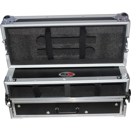 ProX X-2WM2DR Estuche para Sistema de Micrófono Inalámbrico con Cajón Rack de 2U - Soporta 2 Sistema 1329694-REG ProX X-2WM2DR Estuche para Sistema de Micrófono Inalámbrico con Cajón Rack de 2U - Soporta 2 Sistema 1329694-REG