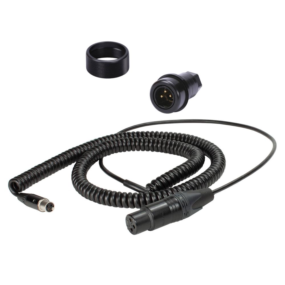 Set de Cables Coiled Mono Mini XLR a XLR de 3 Pines para QP5100 Boompole - Mejora tu Boompole, Conex 1760709-REG Set de Cables Coiled Mono Mini XLR a XLR de 3 Pines para QP5100 Boompole - Mejora tu Boompole, Conex 1760709-REG