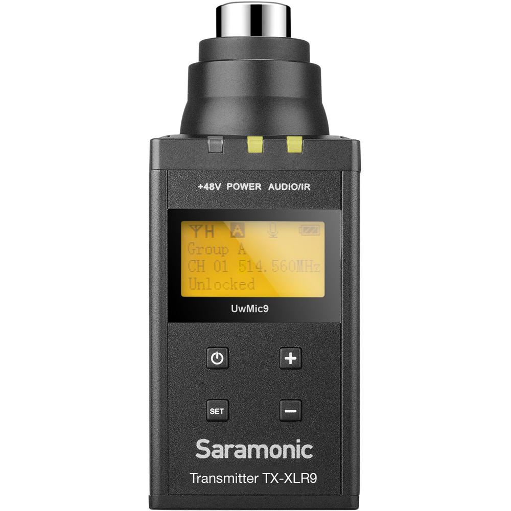 Transmisor Inalámbrico Saramonic TX-XLR9 para Micrófonos de Mano y de Escopeta con Conector XLR y Sa 1293634-REG Transmisor Inalámbrico Saramonic TX-XLR9 para Micrófonos de Mano y de Escopeta con Conector XLR y Sa 1293634-REG