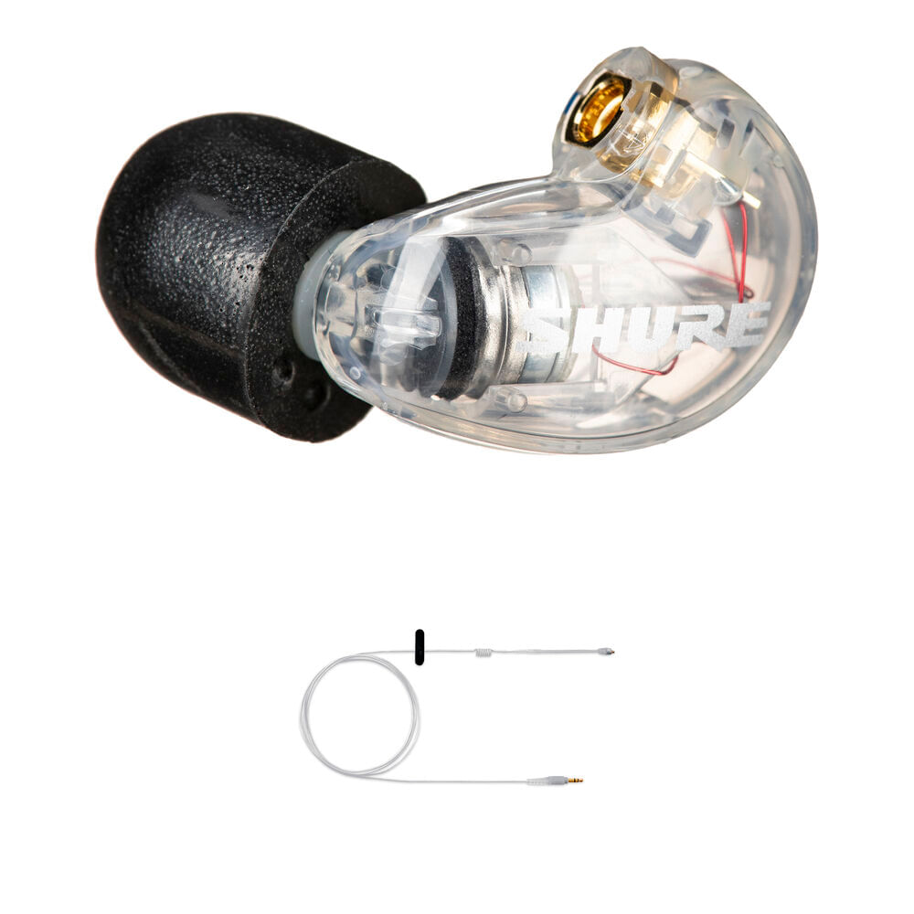 Kit de Auriculares Shure SE215-CL para Monitoreo In-Ear de Seguridad - Izquierdo, Cable IFB, Compact 1607473-REG Kit de Auriculares Shure SE215-CL para Monitoreo In-Ear de Seguridad - Izquierdo, Cable IFB, Compact 1607473-REG