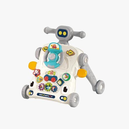 Andador caminador 5 en 1 Animal Paradise Gris