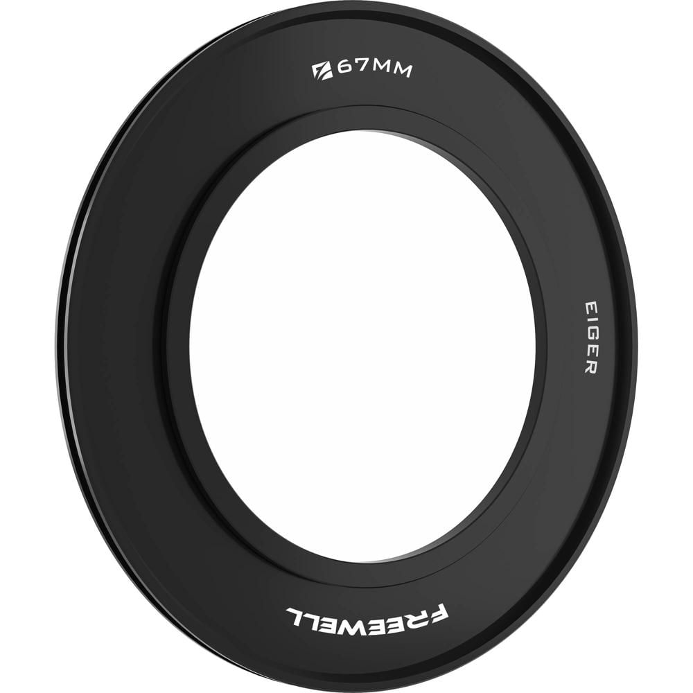 Anillo Adaptador Freewell para Sistema de Filtros Eiger Matte Box (67mm) - Solo Compatible con Eiger 1776122-REG Anillo Adaptador Freewell para Sistema de Filtros Eiger Matte Box (67mm) - Solo Compatible con Eiger 1776122-REG