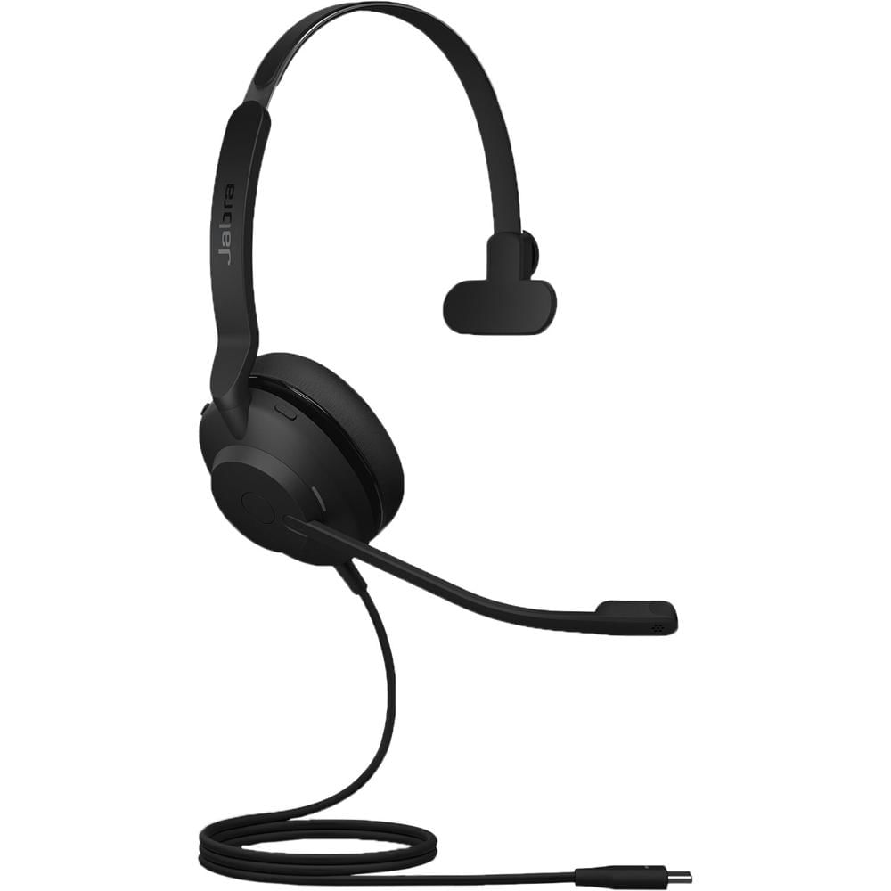 Jabra Evolve2 30 Auricular Mono con Cable (USB Tipo-C, Comunicaciones Unificadas) - Diseño Mono de A 1629047-REG Jabra Evolve2 30 Auricular Mono con Cable (USB Tipo-C, Comunicaciones Unificadas) - Diseño Mono de A 1629047-REG