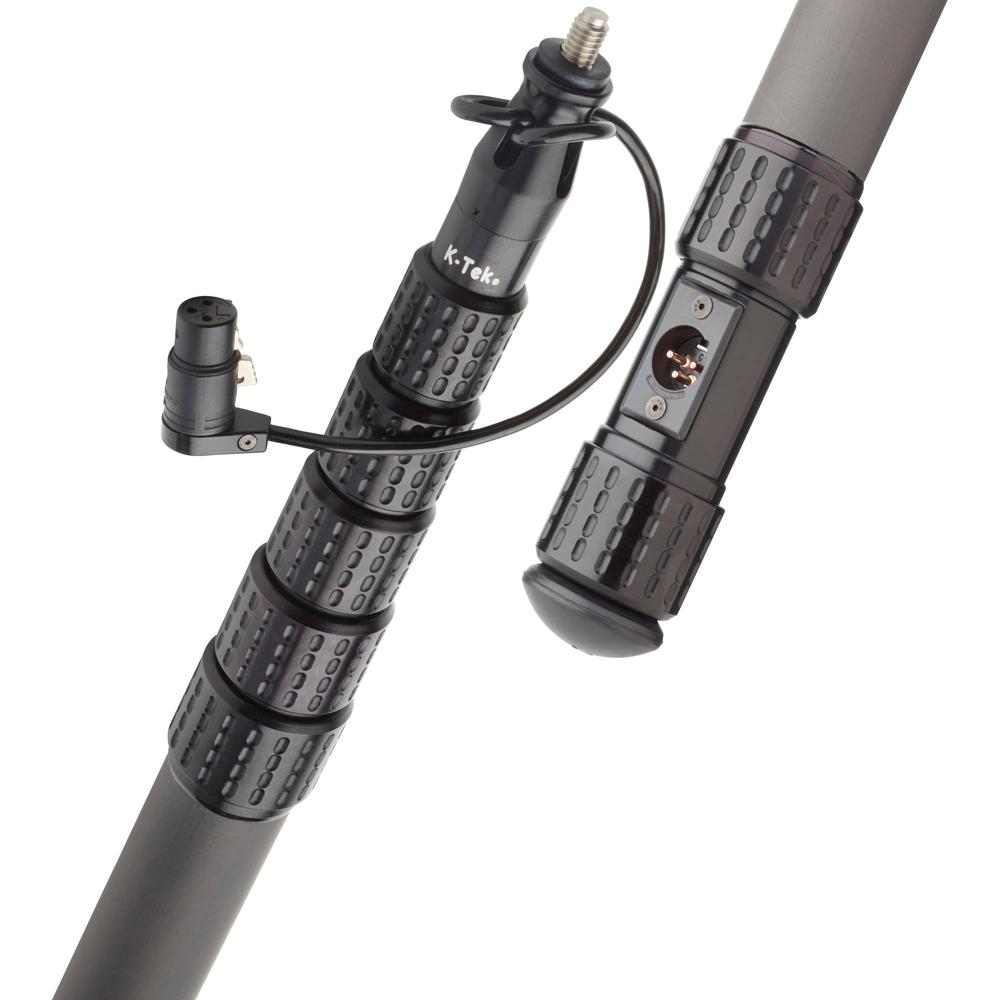 K-Tek KP9CCR 9' KlassicPro: Pértiga de Boom de Grafito de 6 Secciones con Cable XLR Interno Enrollad 1490201-REG K-Tek KP9CCR 9' KlassicPro: Pértiga de Boom de Grafito de 6 Secciones con Cable XLR Interno Enrollad 1490201-REG