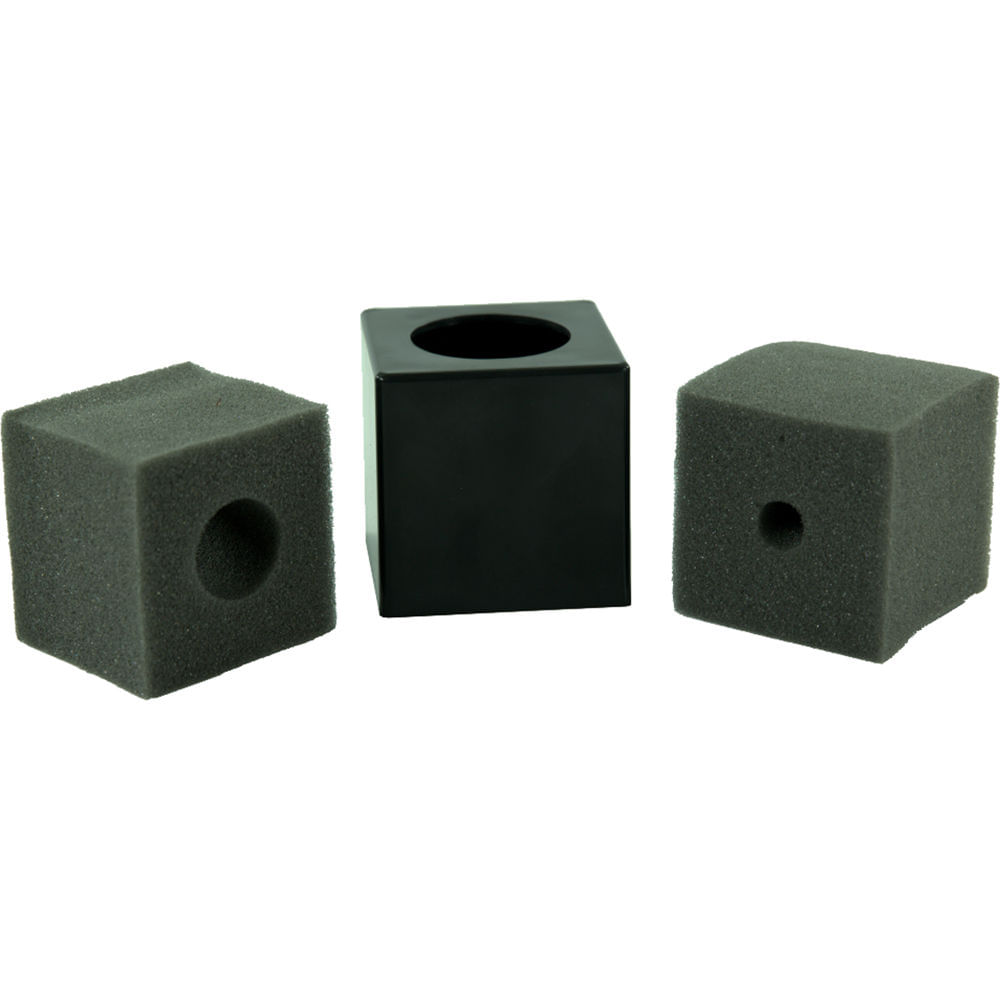 K-Tek KMICF Bandera de Micrófono (Cuadrada, Negra) - Compatible con Micrófonos ENG de Mano, Tamaños 1325563-REG K-Tek KMICF Bandera de Micrófono (Cuadrada, Negra) - Compatible con Micrófonos ENG de Mano, Tamaños 1325563-REG