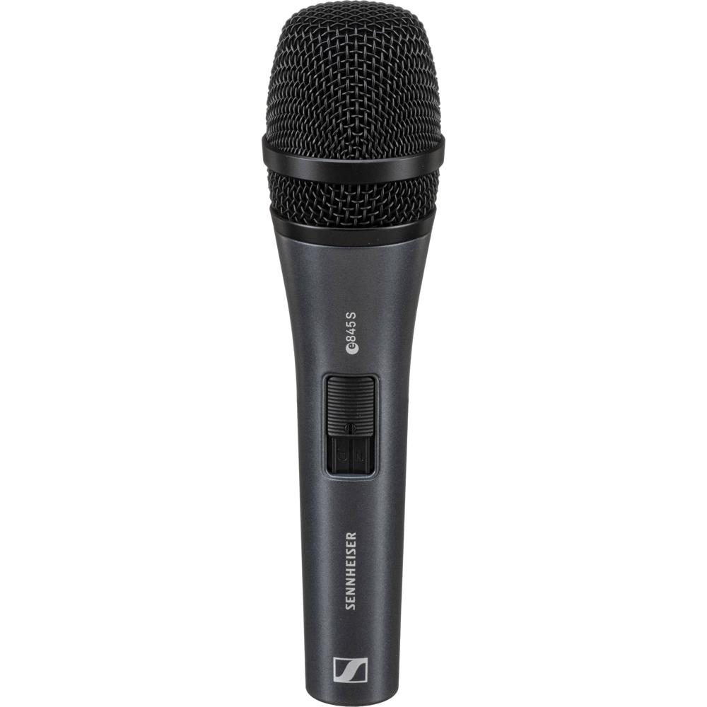 Micrófono Vocal Dinámico Sennheiser E845S - Supercardioide, Respuesta Tonal Suave, Construcción Metá 149272-REG Micrófono Vocal Dinámico Sennheiser E845S - Supercardioide, Respuesta Tonal Suave, Construcción Metá 149272-REG