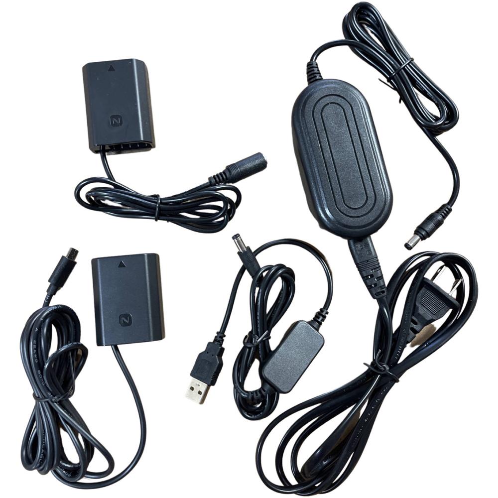 Batería Dummy Sony NP-FZ100 con Conector USB Tipo-C, Adaptador de Corriente AC y Convertidor USB Tip 1717603-REG Batería Dummy Sony NP-FZ100 con Conector USB Tipo-C, Adaptador de Corriente AC y Convertidor USB Tip 1717603-REG