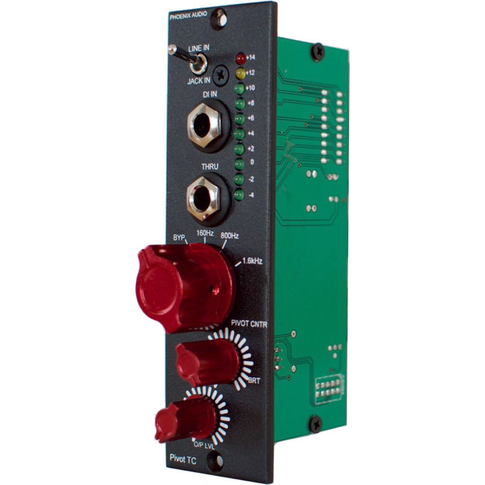 Phoenix Audio Pivot Tone Channel/500 Mono Class-A EQ/DI para Racks API 500 Series con Amplificador d 1464345-REG Phoenix Audio Pivot Tone Channel/500 Mono Class-A EQ/DI para Racks API 500 Series con Amplificador d 1464345-REG