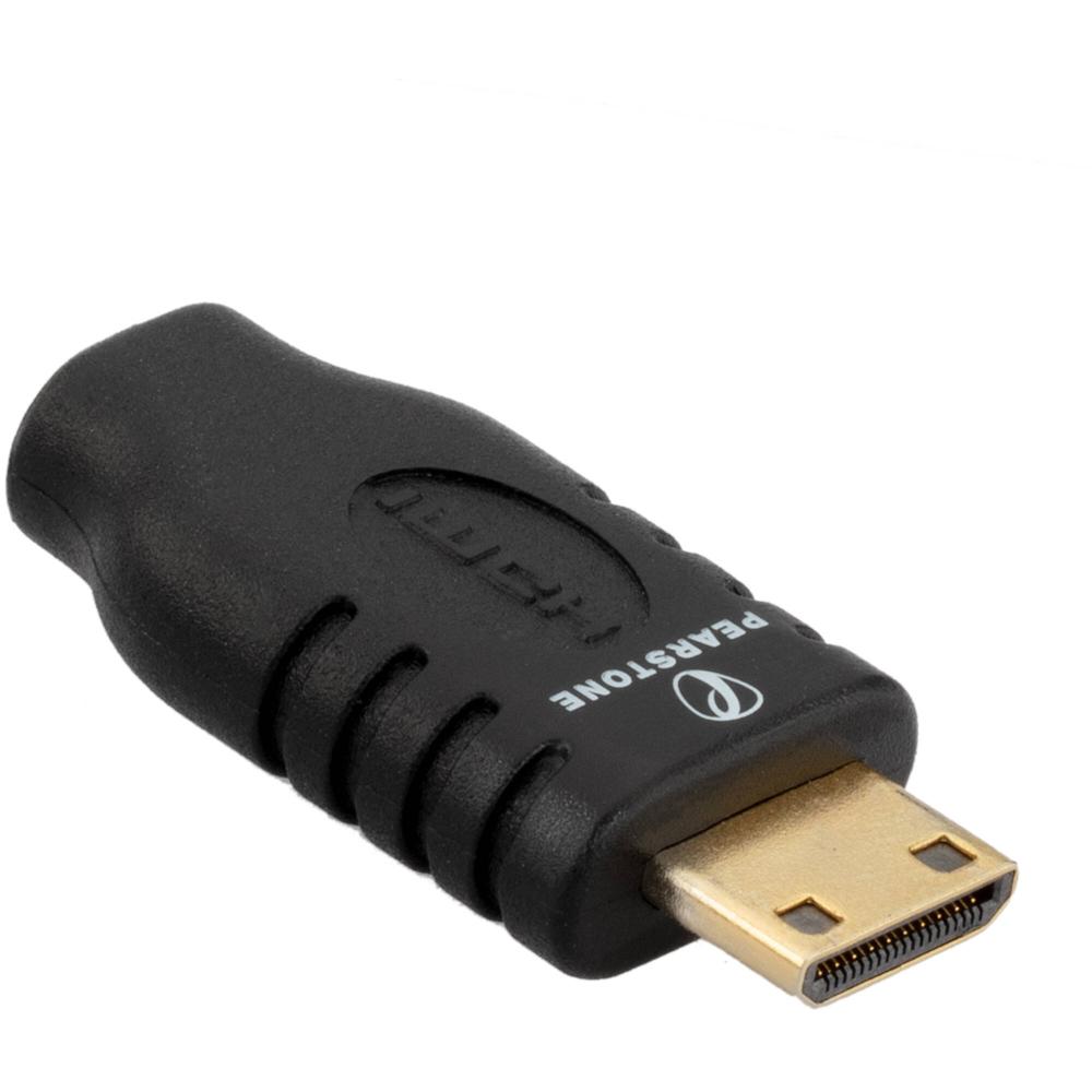 Adaptador Pearstone Mini-HDMI Macho a Micro-HDMI Hembra - 1 x Conector Mini-HDMI, 1 x Puerto Micro-H 1617023-REG Adaptador Pearstone Mini-HDMI Macho a Micro-HDMI Hembra - 1 x Conector Mini-HDMI, 1 x Puerto Micro-H 1617023-REG