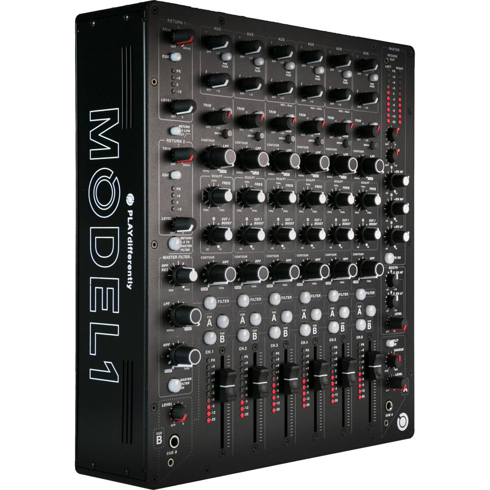 PLAYdifferently MODEL 1 Mezclador DJ Analógico Premium de 6 Canales con Faders de Estudio, EQ de Pre 1618206-REG PLAYdifferently MODEL 1 Mezclador DJ Analógico Premium de 6 Canales con Faders de Estudio, EQ de Pre 1618206-REG