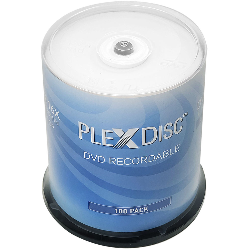 PlexDisc DVD-R 4.7GB 16x (Paquete de 100 Discos) - Capacidad de 4.7GB, Velocidad de Escritura de has 1536426-REG PlexDisc DVD-R 4.7GB 16x (Paquete de 100 Discos) - Capacidad de 4.7GB, Velocidad de Escritura de has 1536426-REG