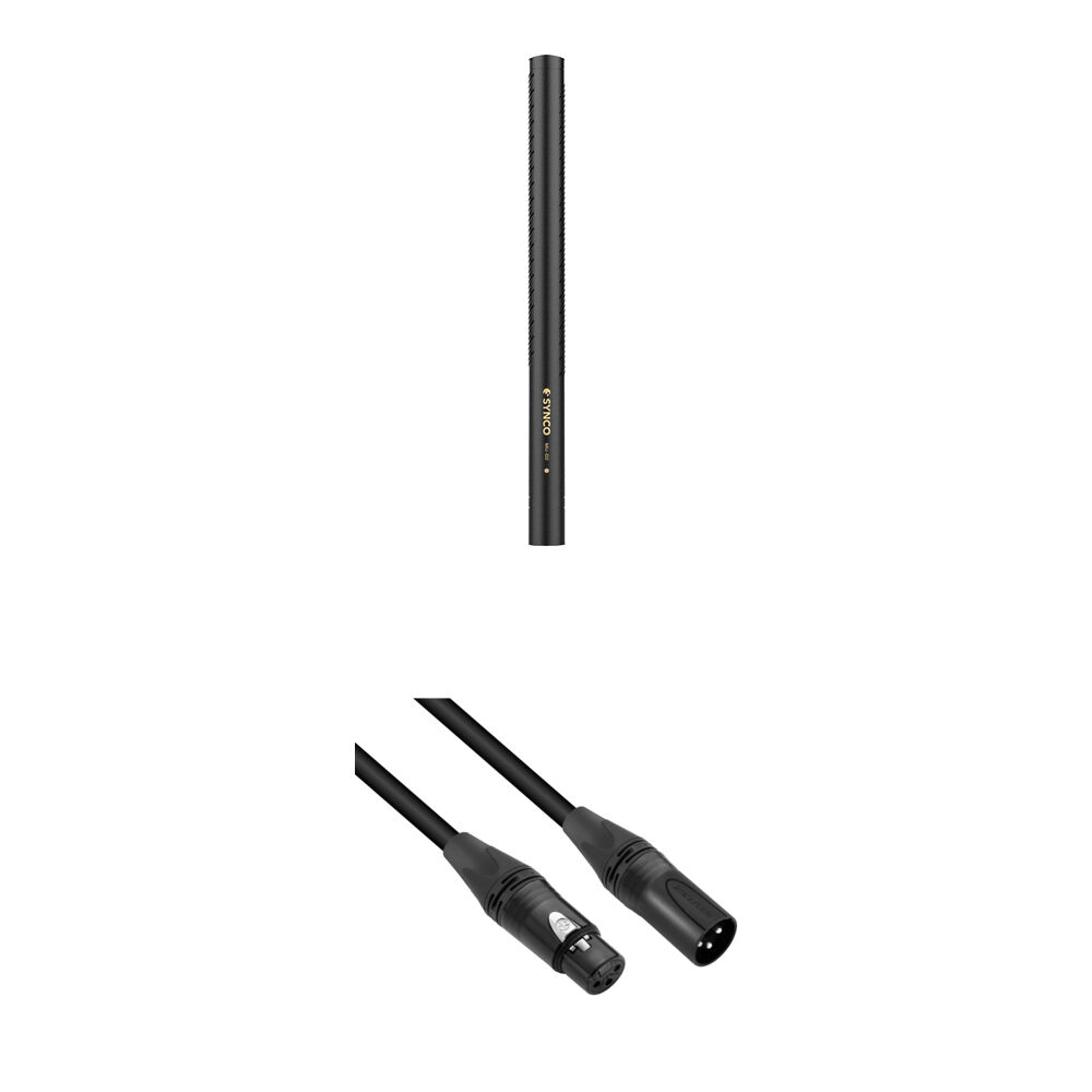 Micrófono Shotgun Hypercardioide Synco Mic-D2 con Cable XLR de 10' y Accesorios 1733779-REG Micrófono Shotgun Hypercardioide Synco Mic-D2 con Cable XLR de 10' y Accesorios 1733779-REG