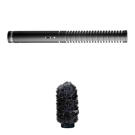 Micrófono Shotgun RODE NTG1 con Kit de Paraviento - Ideal para Cine Independiente, TV y Documentales 820759-REG Micrófono Shotgun RODE NTG1 con Kit de Paraviento - Ideal para Cine Independiente, TV y Documentales 820759-REG