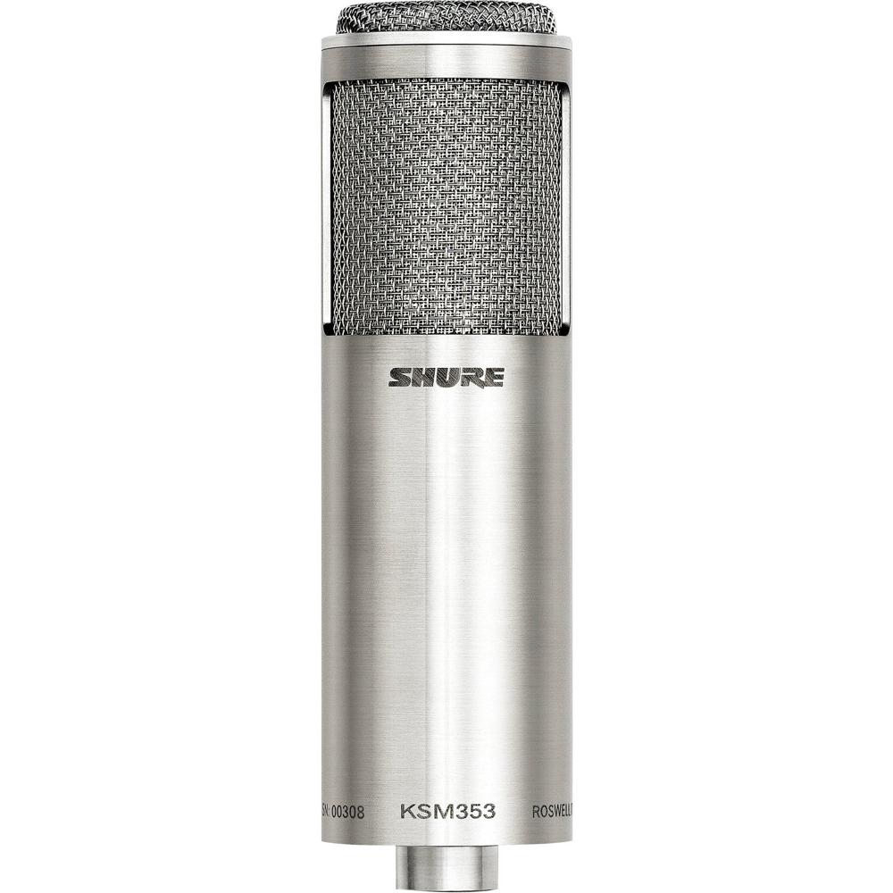 Micrófono de Cinta Bi-Direccional Shure KSM353/ED - Calidad de Audio Prístina, Patrón Polar Bi-Direc 875121-REG Micrófono de Cinta Bi-Direccional Shure KSM353/ED - Calidad de Audio Prístina, Patrón Polar Bi-Direc 875121-REG