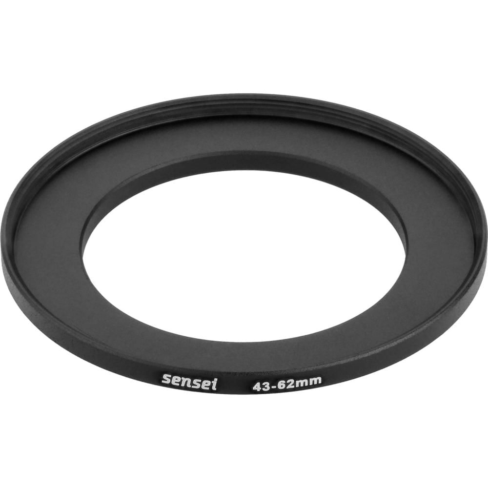 Anillo Adaptador de Aluminio Sensei 43-62mm - Usa Filtros de 62mm en Lentes de 43mm, Aluminio Anodiz 1635275-REG Anillo Adaptador de Aluminio Sensei 43-62mm - Usa Filtros de 62mm en Lentes de 43mm, Aluminio Anodiz 1635275-REG