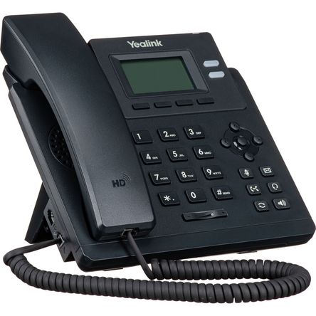 Teléfono IP Empresarial Yealink SIP-T31P - Conferencia Local de 5 Vías, Filtrado de Ruido Inteligent 1773371-REG