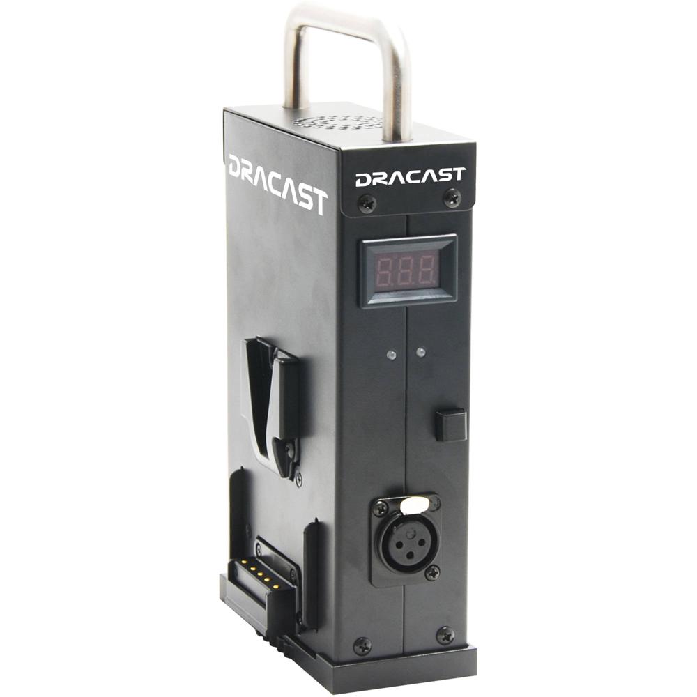 Adaptador de Batería V-Mount Dracast 24V - Permite Uso de 2 Baterías, Compatible con Luces Dracast 2 1362607-REG Adaptador de Batería V-Mount Dracast 24V - Permite Uso de 2 Baterías, Compatible con Luces Dracast 2 1362607-REG