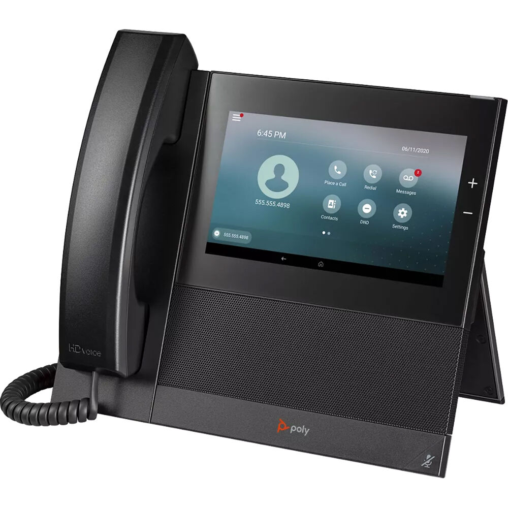 Teléfono de Escritorio Empresarial Poly CCX 600 con Suministro de Energía (Open SIP) - Soporta 24 Lí 1805269-REG Teléfono de Escritorio Empresarial Poly CCX 600 con Suministro de Energía (Open SIP) - Soporta 24 Lí 1805269-REG
