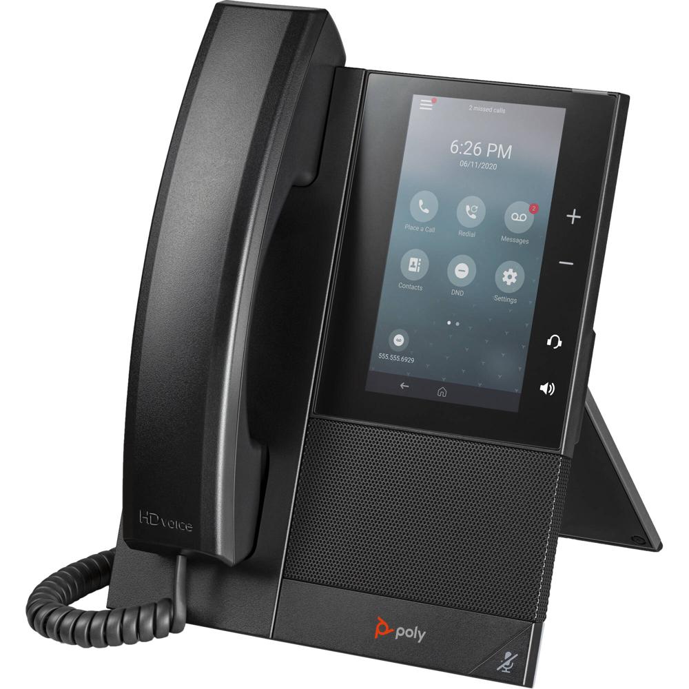 Teléfono de Negocios Poly CCX 500 con Pantalla Táctil de 5 Teléfono de Negocios Poly CCX 500 con Pantalla Táctil de 5