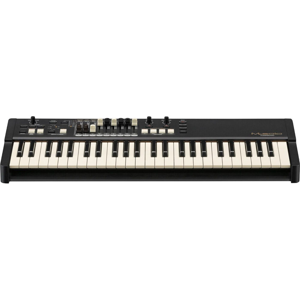 Hammond M-solo 49 Teclas Órgano Portátil (Negro Mate) - El Más Pequeño y Ligero, 49 Teclas Sensibles