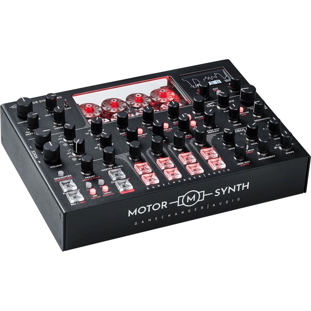GAMECHANGER AUDIO Motor Synth MkII: Sintetizador Electro-Mecánico de Escritorio que Revoluciona la P