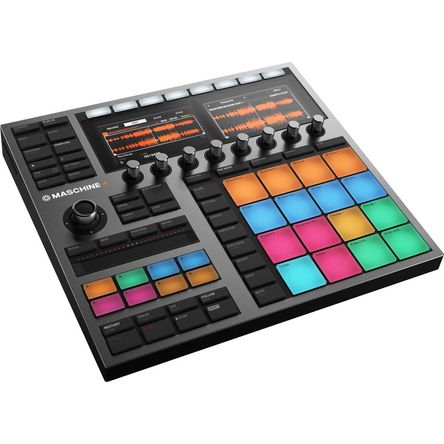 Instrumento de Producción y Rendimiento Autónomo Native Instruments MASCHINE+ con Muestras, Máquina 1591747-REG Instrumento de Producción y Rendimiento Autónomo Native Instruments MASCHINE+ con Muestras, Máquina 1591747-REG