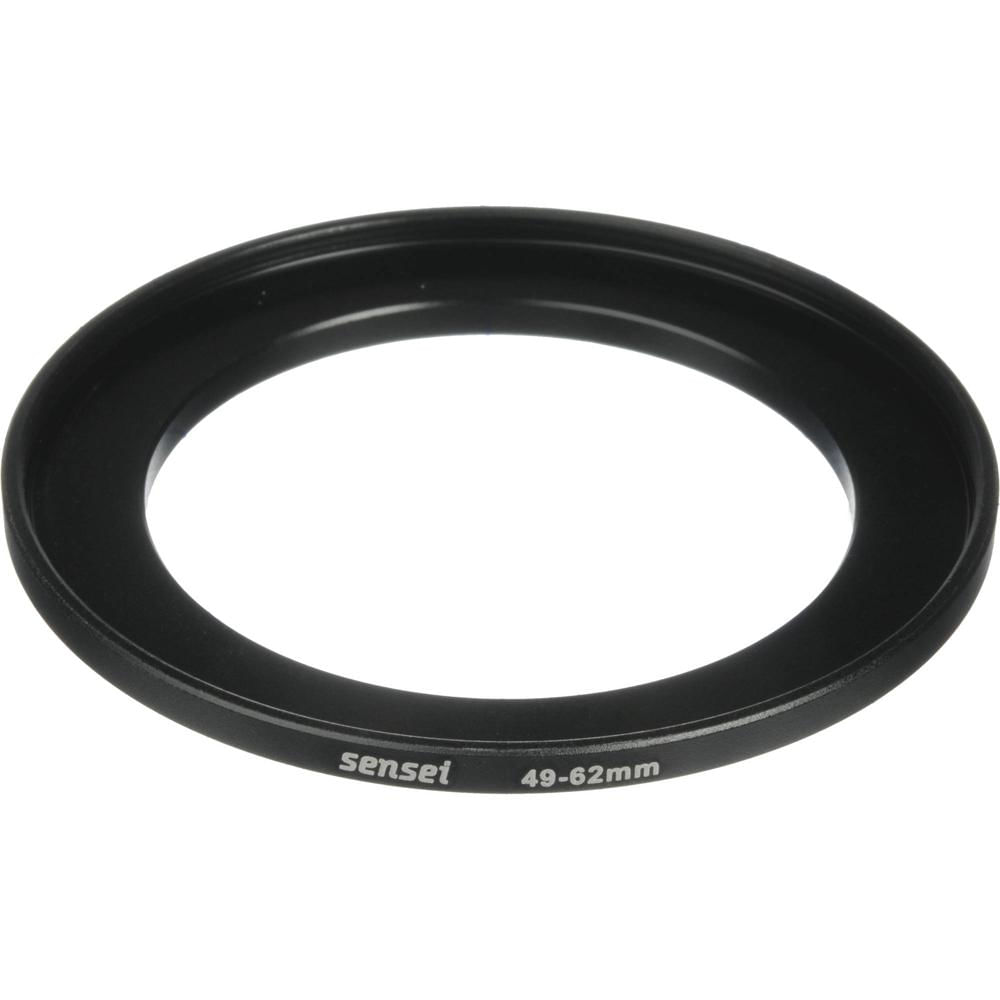 Anillo Adaptador de Aluminio Sensei 49-62mm - Usa Filtros de 62mm en Lentes de 49mm, Aluminio Anodiz 809608-REG Anillo Adaptador de Aluminio Sensei 49-62mm - Usa Filtros de 62mm en Lentes de 49mm, Aluminio Anodiz 809608-REG