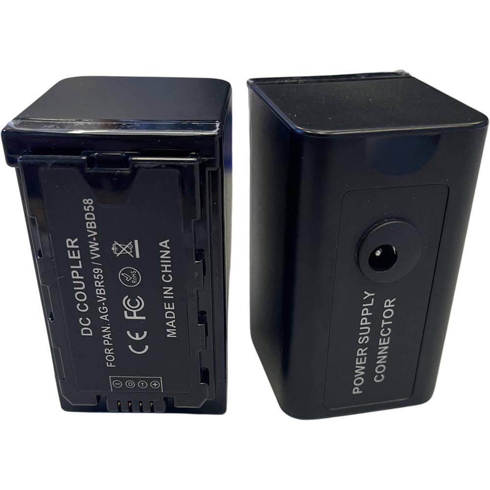 Batería Dummy Bescor VW-VBD58 para Dispositivos que Usan Baterías AG-VBR59 y VW-VBD58 1705166-REG Batería Dummy Bescor VW-VBD58 para Dispositivos que Usan Baterías AG-VBR59 y VW-VBD58 1705166-REG