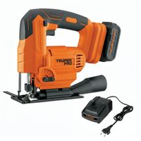 Sierra Caladora 20V + 1 Bateria 4Ah + Cargador Truper 103260-103009-12336