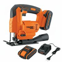 Sierra Caladora 20V + 2 Baterias 2Ah + Cargador Truper 103260-103240-103240-12336