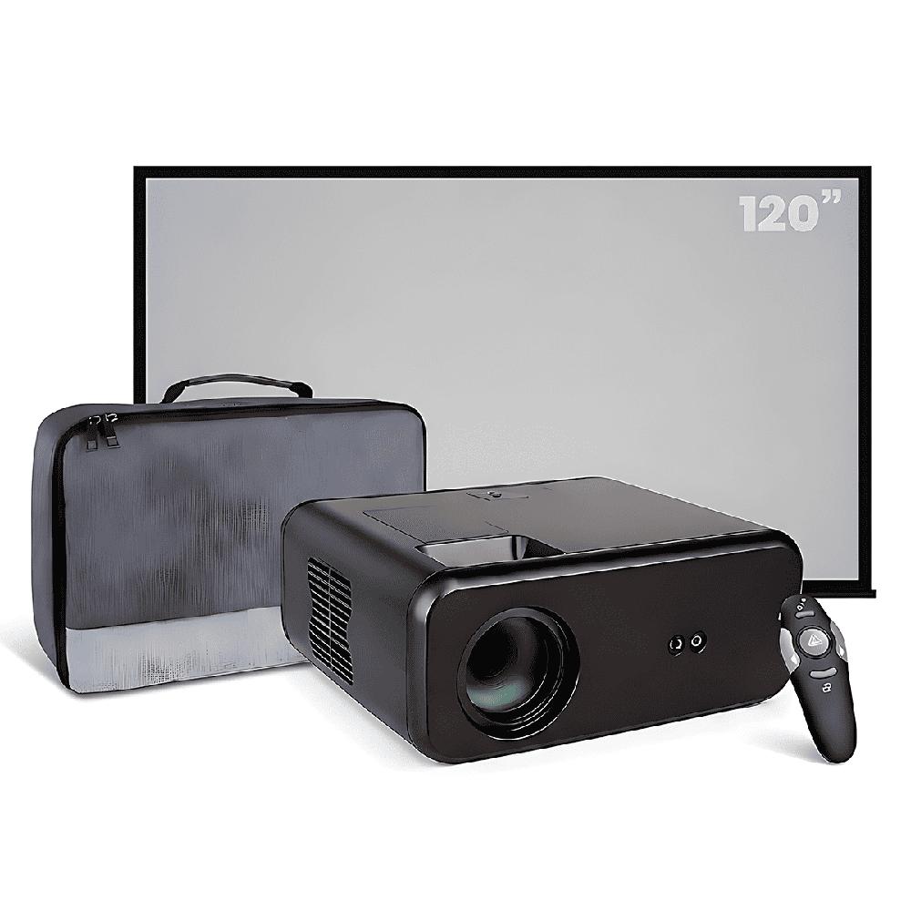 Proyector Smart SD550 Manual Más Ecran Plomo 120 Pulgadas Más Puntero Láser Más Bolso de Transporte