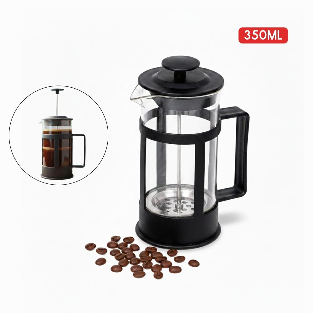 Cafetera Prensa Francesa 350ml Color Negro