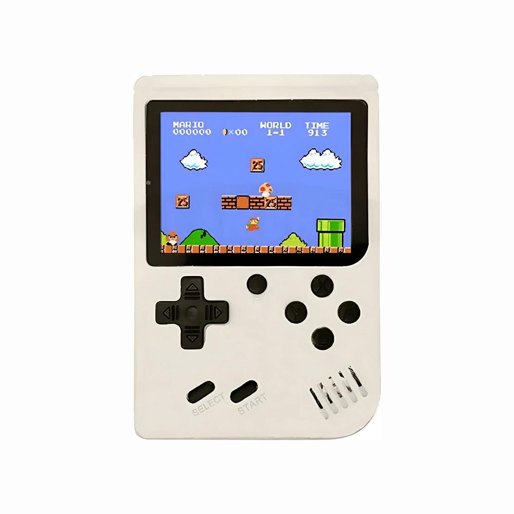 Mini Consola de 400 Videojuegos Portátil Blanco
