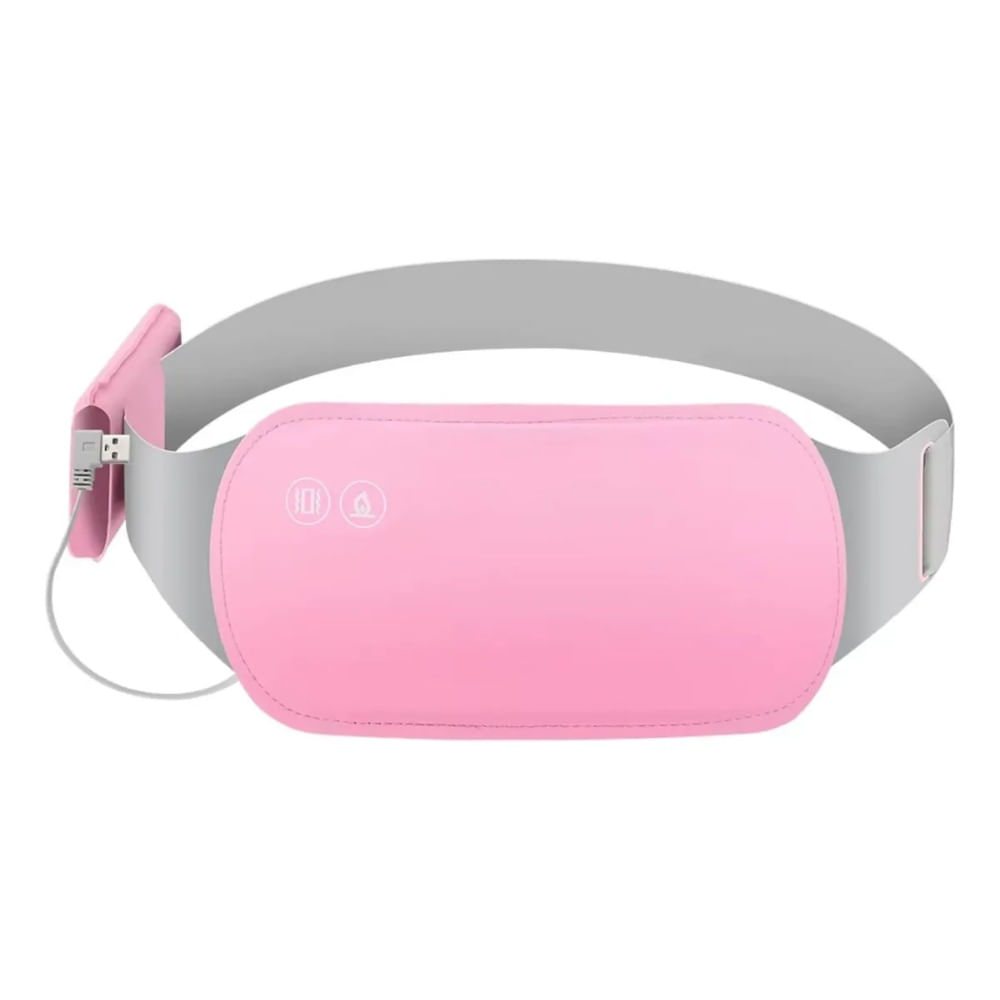 lmohadilla Térmica Para Cólicos Menstruales Inalámbrica Rosado