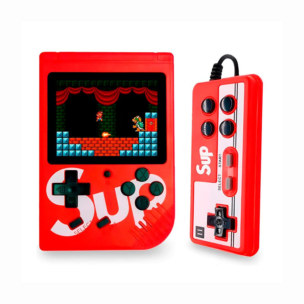 Mini Consola de 400 Videojuegos Portátil Rojo