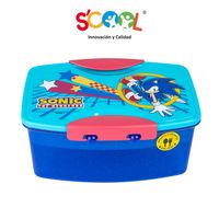 Taper Scool Sonic Con Divisiones Y Cubiertos 1.1Lt