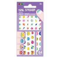 Stickers Temporales Para Uñas Avenir Flores 38 Piezas