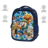MOCHILA 3 EN 1 MULTIPACK PARA NIÑOS ESCOLAR TRALALERO PATAPIM
