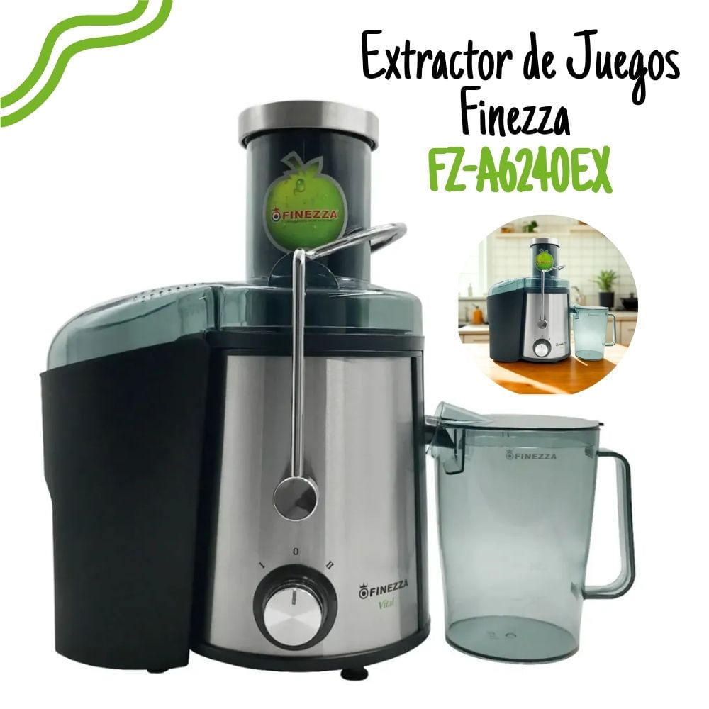 Extractor de Jugo Finezza 800 Watts - FZ-A6240EX