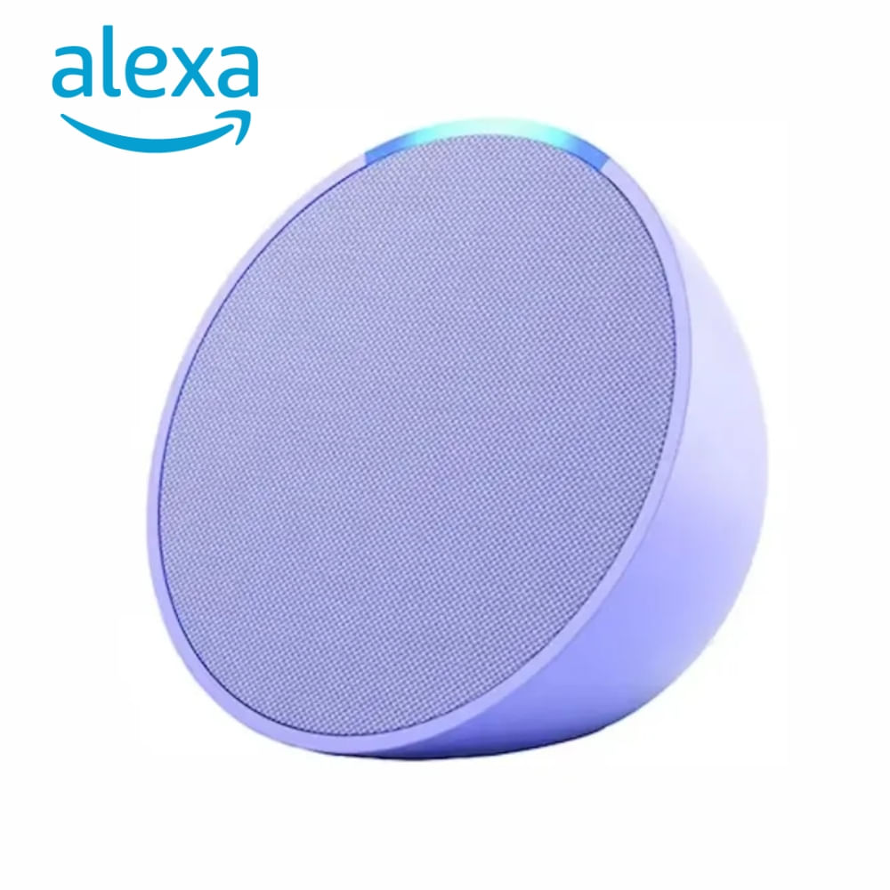 Parlante Amazon Echo Pop Altavoz Inteligente Con Alexa Morado