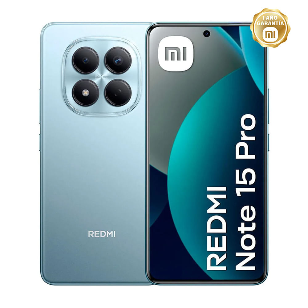Celular Redmi Note 15 Pro 8GB RAM 256GB ROM Azul