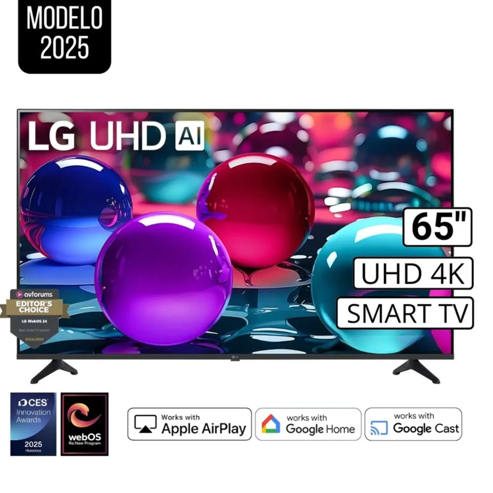 TELEVISOR 65 LG 65UA7300PSB UHD 4K THINQ AI 2025 TELEVISOR 65 LG 65UA7300PSB UHD 4K THINQ AI 2025