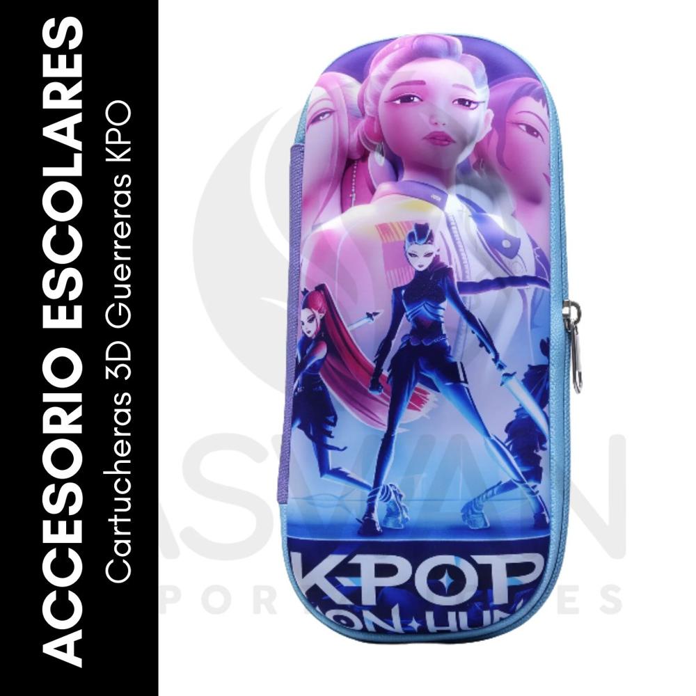 Cartucheras 3D Guerreras KPO