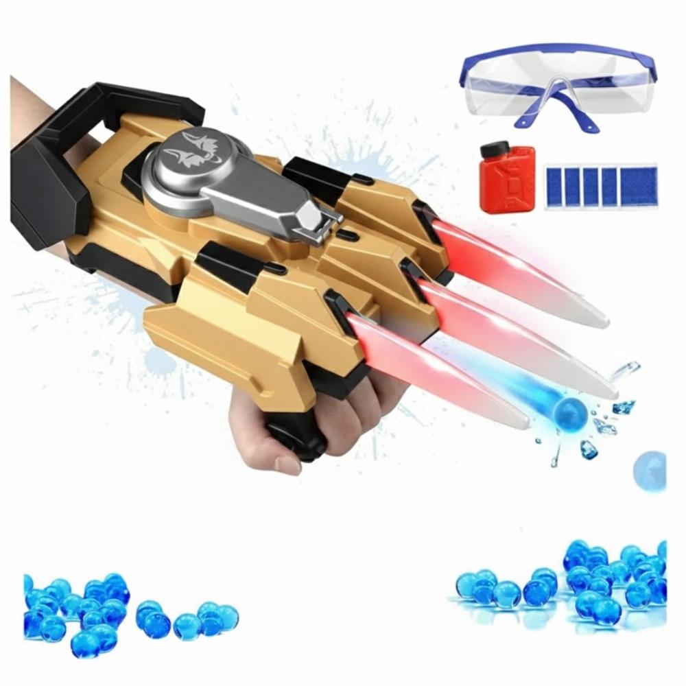 Garra Wolverine Lanzador de Bolitas de Hidrogel Juguete para Niños y Adultos Batería Recargable