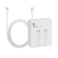 Cable para iphone  Usb-c Apple 2 metros Original Blanco